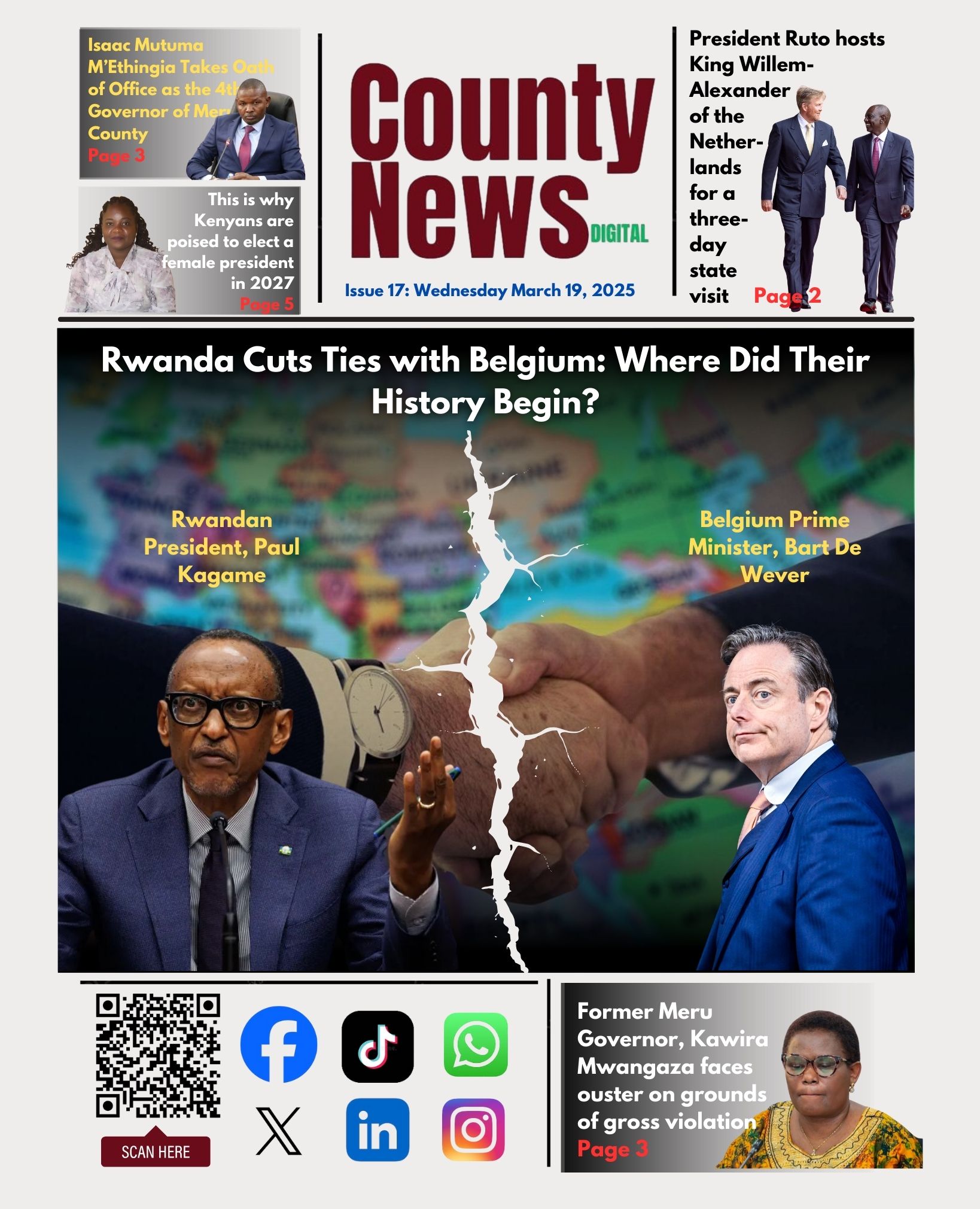 Where does History Take Us in the Rwanda-Belgium Split?