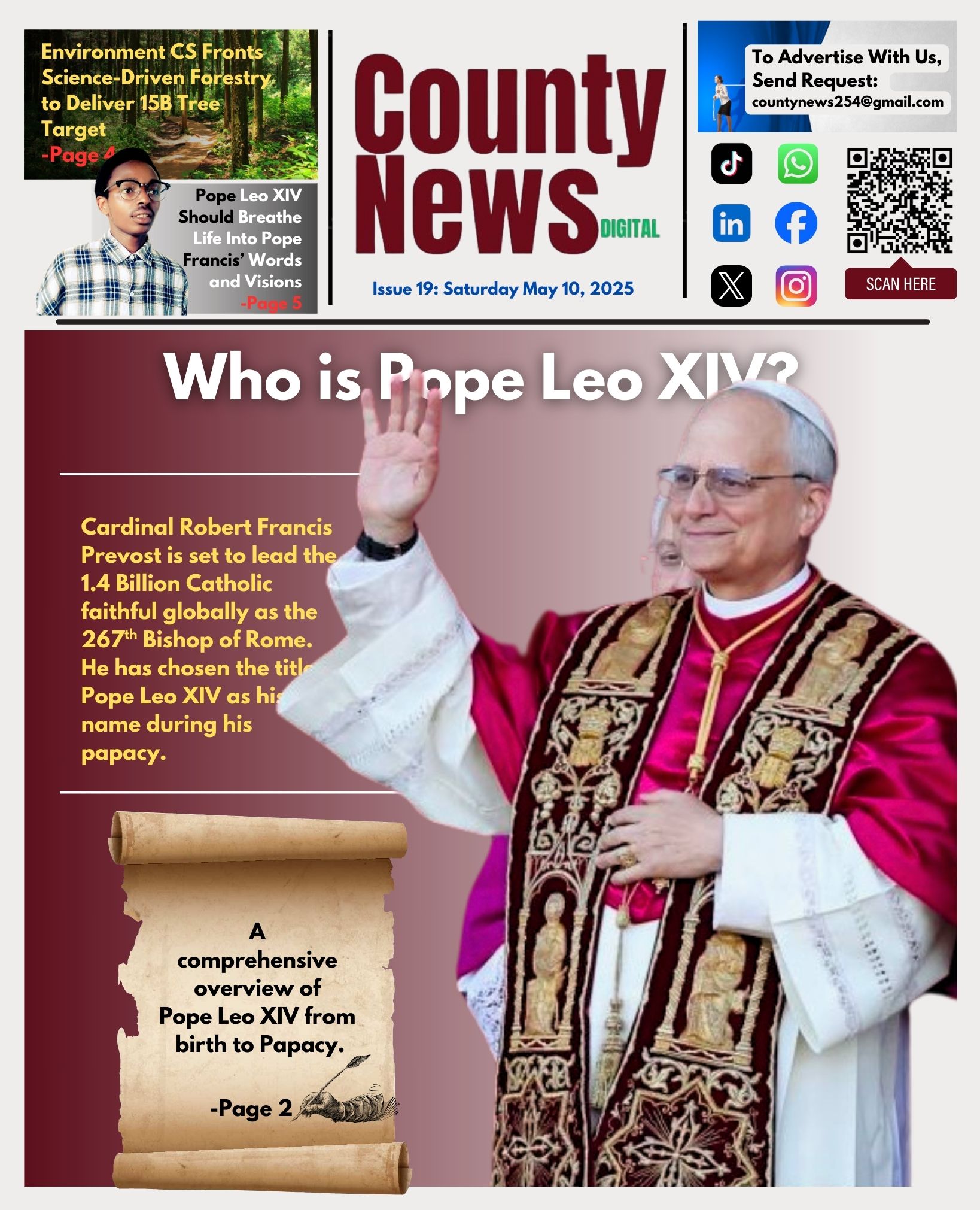 Who is Pope Leo XIV? (County News Digital)